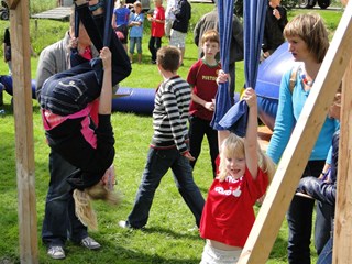Fotoboek kinderspelen Stroet 2011