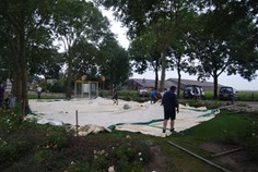 Tent uitleggen