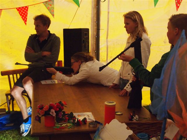 De beste eenden- schutters  van Stroet zijn 