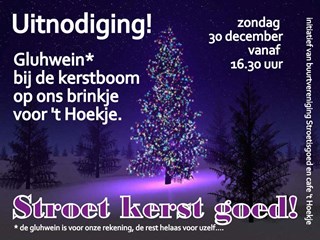 Uitnodiging Stroet kerst Goed