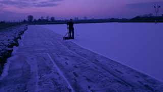 Sneeuw vegen