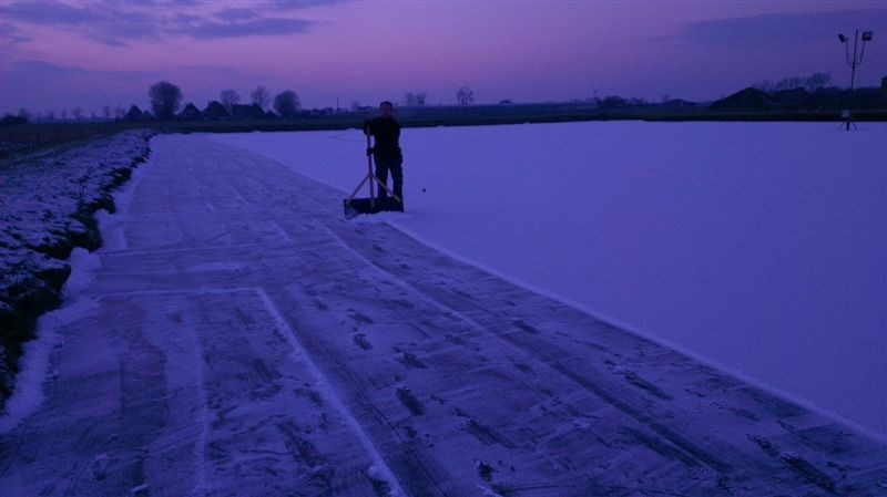 Sneeuw vegen