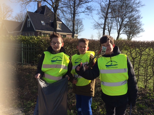 Stroet is weer schoon!